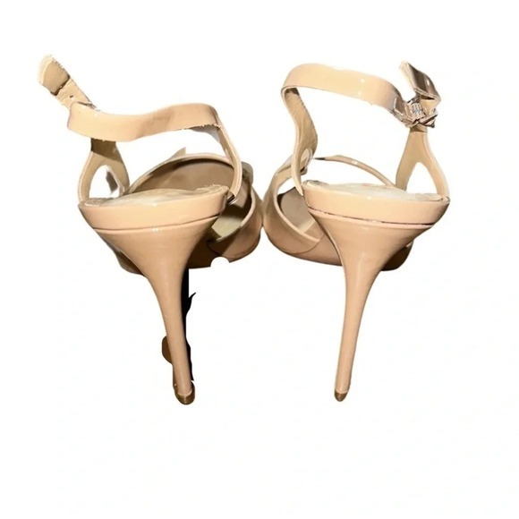 Schutz Boris Nude Slingback Patent Leather Pump Size 9.5 - Picture 3 of 6